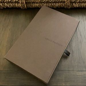 Louis Vuitton box authentic.